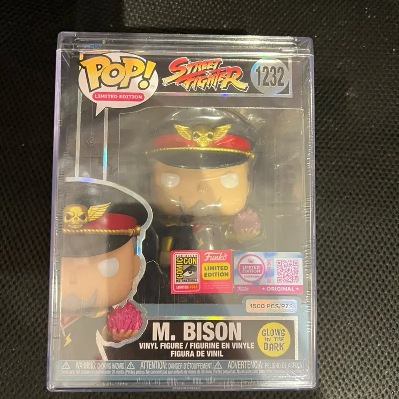 M. Bison le1500 funko pop SDCC