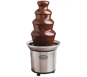 Nostalgia 4-Tier Stainless Steel Chocolate Foun  tain