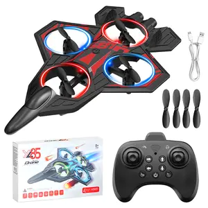 【Children's Day】2.4GHz Remote Control Airplane,Jet Fighter 360° Rolling Stunt Flying Toy with Stable Hover,RC Mini Drone for Beginners Kids & Adults, Fun Children's Toys, 3-Speed Adjustament, Headless mode, Modular battery, Easy Control,SUMMER Vibes