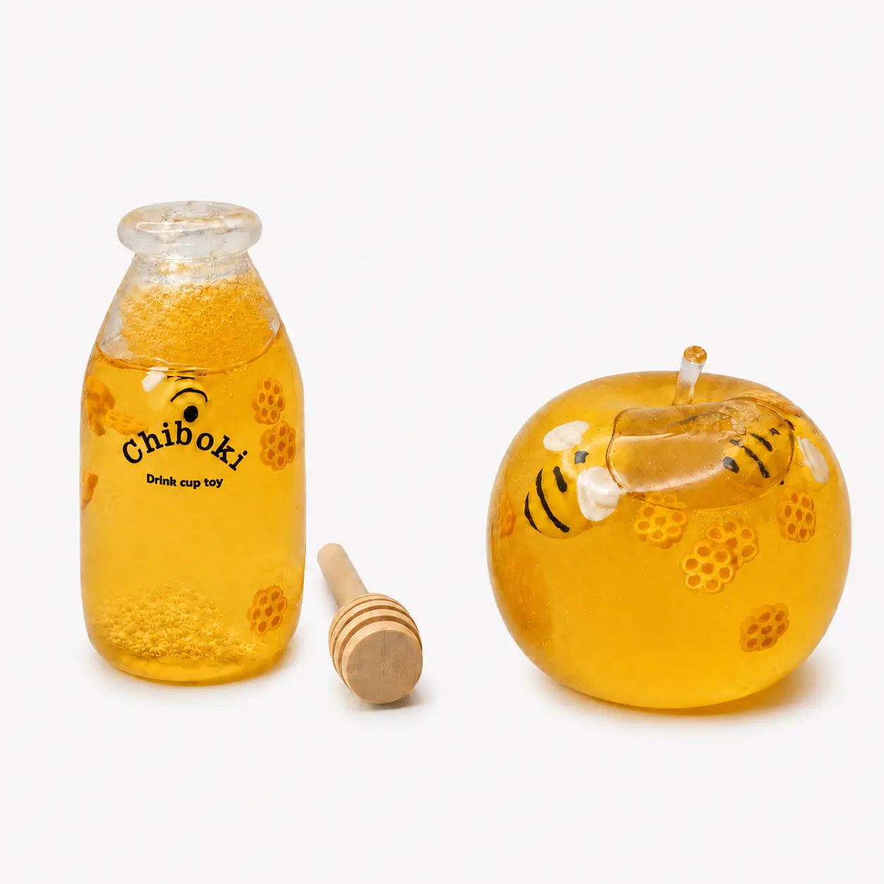 Honey Buzz Series Squishy - Squilo Aesthetic Non-Moldable Quick Rebound Liquid Filling Sensory Squishies Fidget Toys for Stress Relief