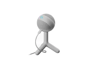 Logitech G Yeti Orb Condenser RGB Gaming Microphone with LIGHTSYNC, USB Mic for Streaming, Cardioid, USB Plug and Play for PC/Mac - Off White