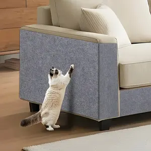 Custom-cut self-adhesive cat scratch pads, furniture protectors, sofa scratch guards