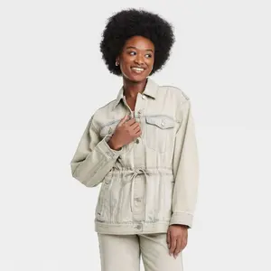 Women's Denim Cinched Jacket - Universal Thread
