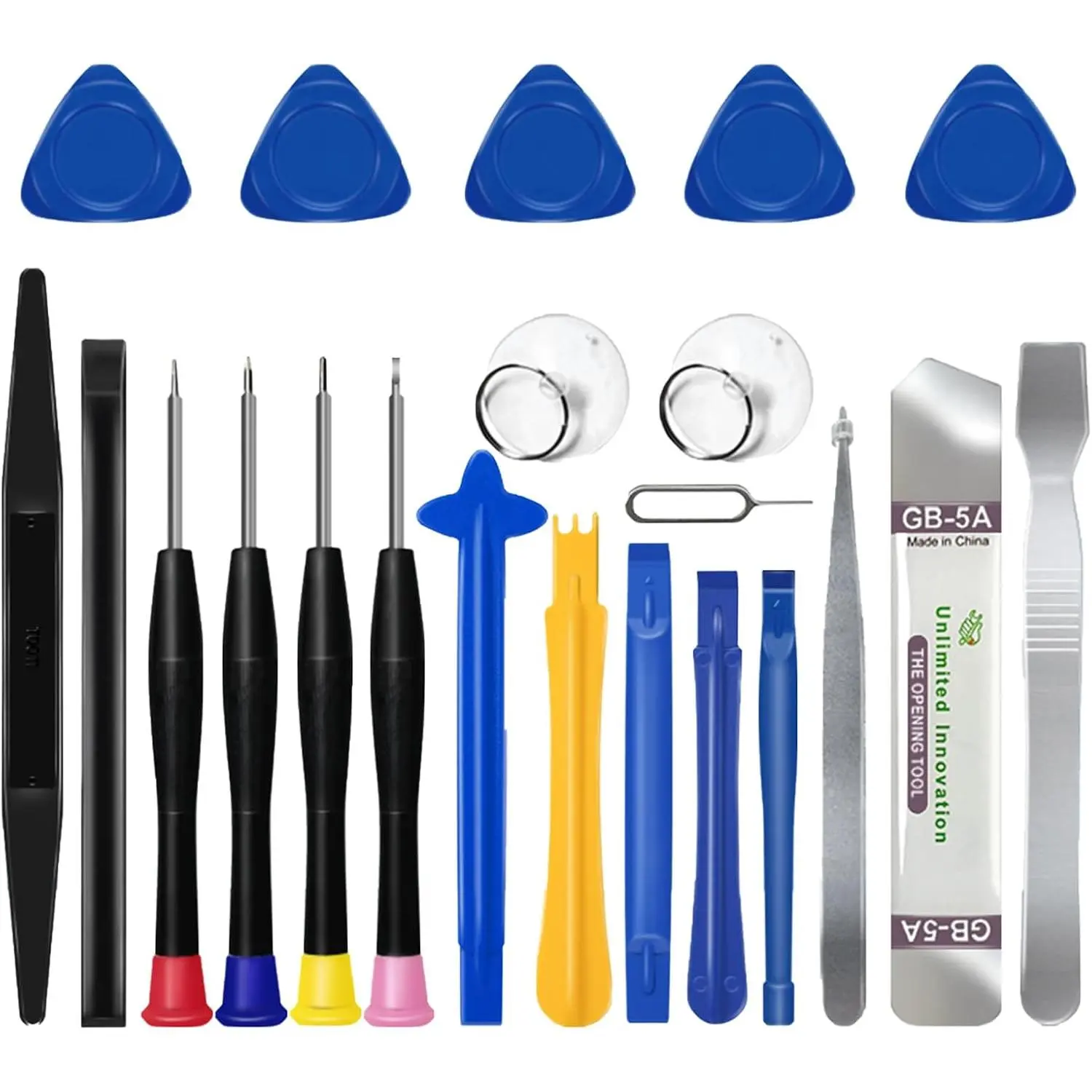 22 in 1 Repair Tool Kit, 22- Opening  Tool  Set, Electronics  Precision  Set for ,iPad,Computer,Cell Phone,Laptop,Tablet,MacBook,Watch,Camera, etc