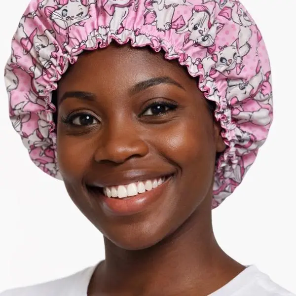 Handmade satin bonnet with 100% Cotton for Work and Home Use
