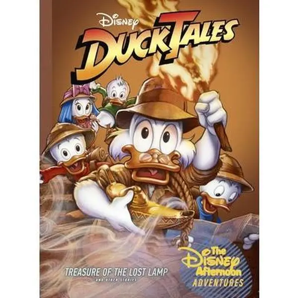 Ducktales: Treasure of the Lost Lamp - Disney Afternoon Adventures 6 Hardcover Book by Bobbi Jg Weiss, English, Fantagraphics Books, 1.95 lbs, 10.43" H x 7.5" L x 0.5" W