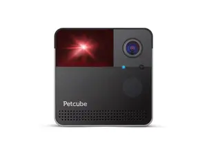 Petcube Play 2, Pet Camera w/ built-in certified laser toy, 2-way audio, Sound/Motion alerts