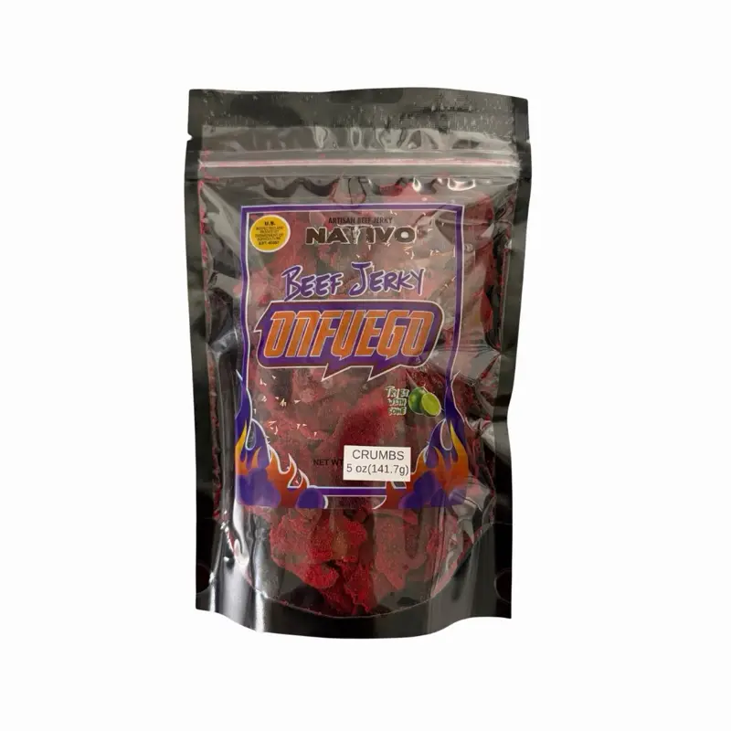 Spicy Beef Jerky Crumbles – Crunchy Protein Snack & Food Topping (5oz)