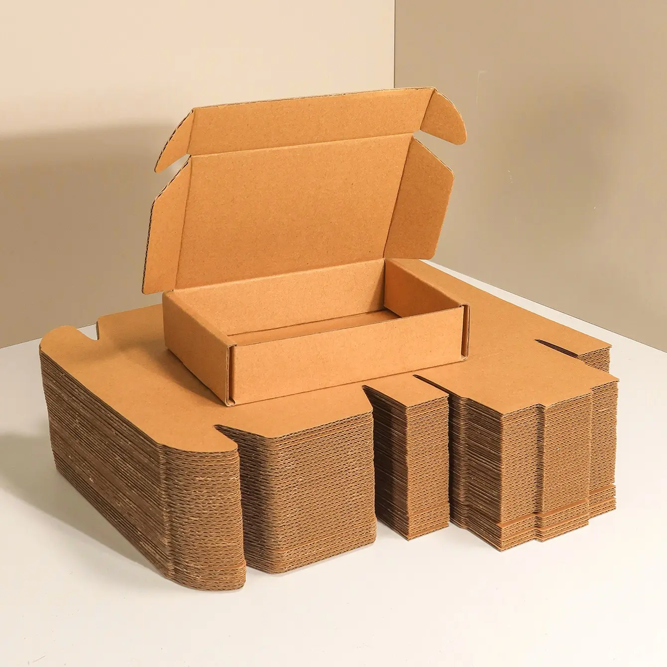 10pcs/20pcs Corrugated Mailer Boxes 15x10x4cm Options Eco-Friendly Packaging Elegant Gift Box Design Wrapping Box for Small Businesses Retail Gifts Crafts