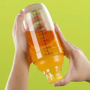 Scale Resin Shaker Cup, PC Milk Tea Shake Bottle, Clear Plastic Cocktail Mixer, Handheld Beverage Stirrer, Ideal for Mixing Drinks