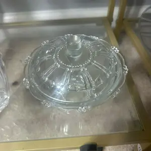 KIG clear candy dish with lid