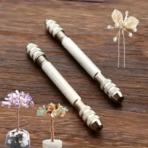 2PCS Twisted Copper Wire Mini Needle Vise - 1pc DIY Jewelry Making Tool - Hand Antique Jewelry Accessories