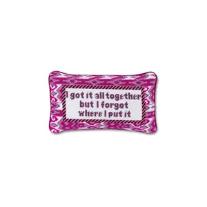 Got it All Together Needlepoint Pillow