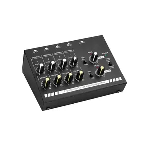 AMERICAN RECORDER 8 Channel, Battery Powered Mini Mixer