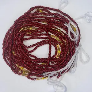 African Beads/Gold/ waist Beads