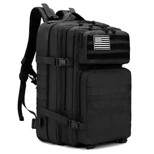 Large Capacity Tactical Backpack, Multifunctional Durable Backpack for Outdoor Sports & Travel, Double Shoulder Design Bag for Camping, Hiking & Daily Use