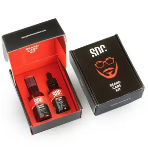Gentle Beard Care Kit - Beard Wash & Beard Oil for Smooth, Shiny Facial Hair - Haircare