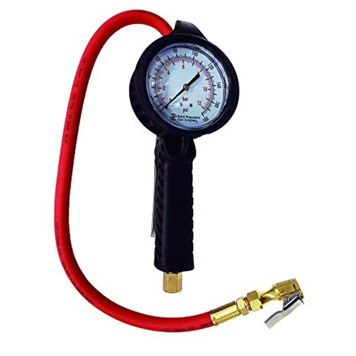 Astro Pneumatic Tool AO 3081 Handheld Tire Inflator Pump - Cast Aluminum, 2-Position Lever, Dual-Action Inflate/Deflate, Increased Safety for DIY Specialty Supplies, Vehicle Tire Inflator
