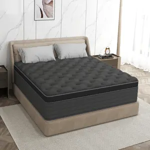 full size mattress 12,14 inch Hybrid Queen Size Mattress(Twin,, King) with Individually Wrapped Pocket Springs, Moderate Touch, High Density Foam for Comfort Sleep,in a Box queen size mattress memory foam mattress mattresses bed mattress