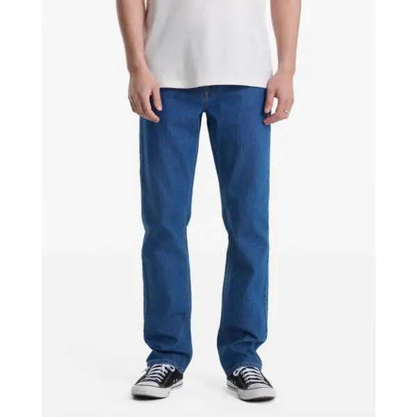 VOLCOM Men's Solver Modern Fit Denim Jeans, Menswear Plain Comfortable Pockets Jeans