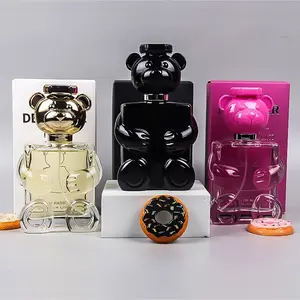 Neutral 100ML Perfume, Long-Lasting Scent, Cute Bear Bottle Shape, Essential for Dates and Daily Use, Fun Fruity Fragrance, Body Perfume