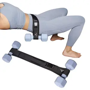 Hip Training Hip Bridge Belt Weight Bearing Fitness Dumbbell Workout Belt Belt Belt Hip Thrust Belt Barbell Training