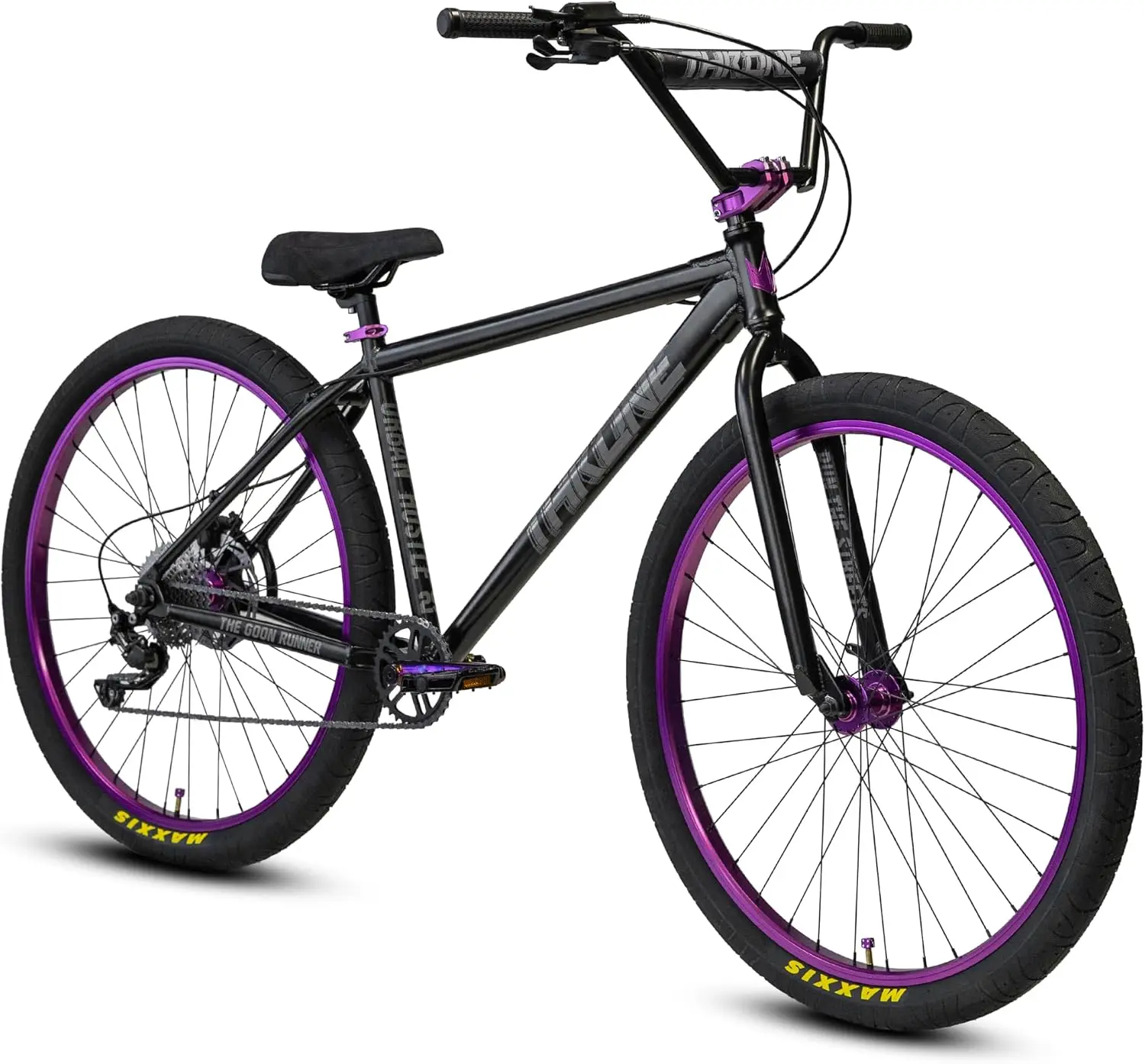 BCSCDSThrone Cycles Goon 29er, DA Goon BMX Bike 24", 26", 27.5", 29" – Single Speed, Single Speed with Disk Brake & 10-Speed Options