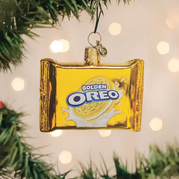 OREO® Golden Sandwich Cookies Christmas Ornament, Hanging Home Decor Ornament, Christmas Ornaments, Hanging Ornaments