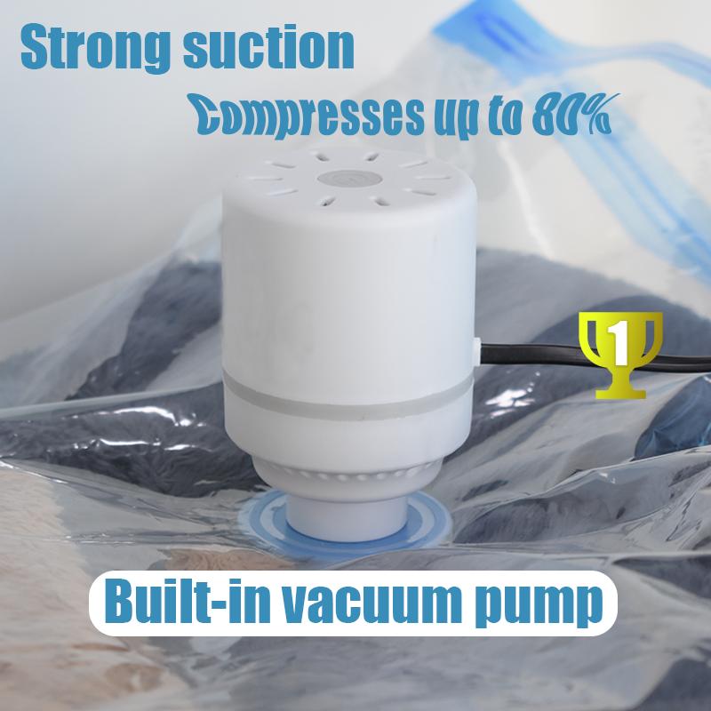 2026 New Vacuum Storage Bags，Travel Vacuum Bags with Pump，Vacuum Seal Bags for Clothing, Space Saver Vacuum Storage Bags, 24 Pack Combo Travel Vacuum Bags for Luggage