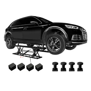 [Ships in 3 Boxes] AMERLIFE Portable Car Lift, Capable of Lifting 5000/7000/8000 LBS Quick Jack with a Maximum Height of 28", Car Lifts for Home Garage and Shop, No Wheels/Best Gift Ideas/Christmas Gifts