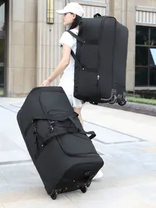 Large Travel Luggage Bag, Multifunctional Handbag, Ultra-Large Capacity, Lightweight, Commuter Backpack, Gym Bag, Multiple Pockets, Tactical Travel Bag, Multifunctional Travel Duffels