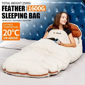 Portable Camping Sleeping Bag for Adults, Thickened and Warm, Suitable for Outdoor Camping, Hiking, Travel, Multiple Sizes Available