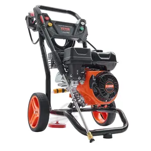 【FathersDayGift】VEVOR Gas Pressure Washer,  , 3600 PSI 2.6 GPM, Gas Powered Pressure Washer with Copper Pump, Spray Gun and Extension Wand, 5 Quick Connect Nozzles, for Cleaning Cars, Homes, Driveways, Patios