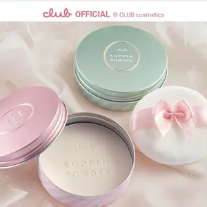 CLUB Japanese Finishing Powder, Sleep-Friendly Translucent Pressed Powder for Oil Control | Official Partner
