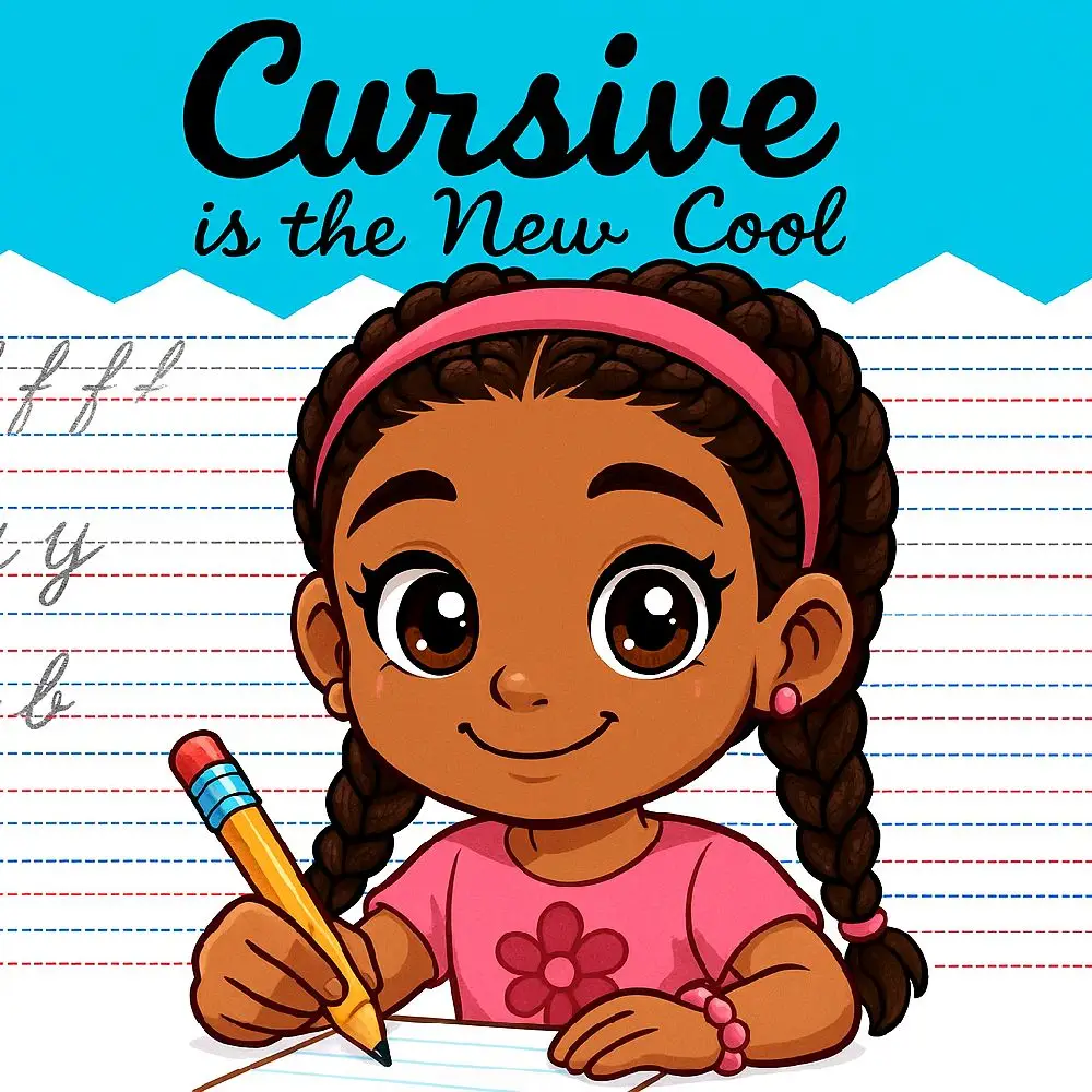 Cursive is the new Cool PINK EDITION