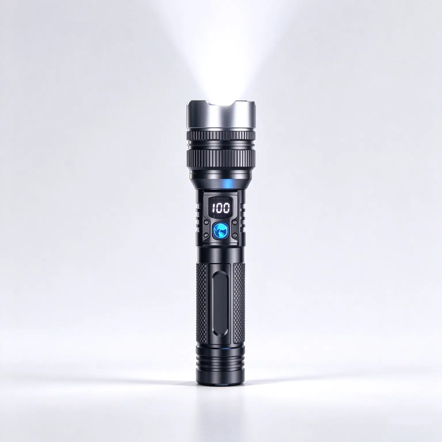 Rechargeable Flashlights High Lumens, Zoomable, Adjustable Brightness Flash Light for Outdoor, Emergency, Camping Accessories，Fishing Garden Lighting Night security Garage Lighting
