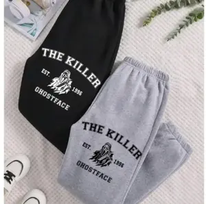 Scream Ghostface EST 1996 Sweatpants Vintage Halloween Inspired Unisex Cotton Graphic Casual Pants Trendy Style Gift for Horror Fans trending 2026
