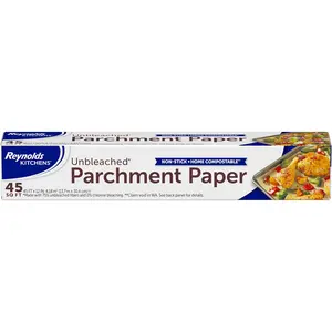 Kitchens Unbleached Parchment Paper Roll, 45 Square Feet
