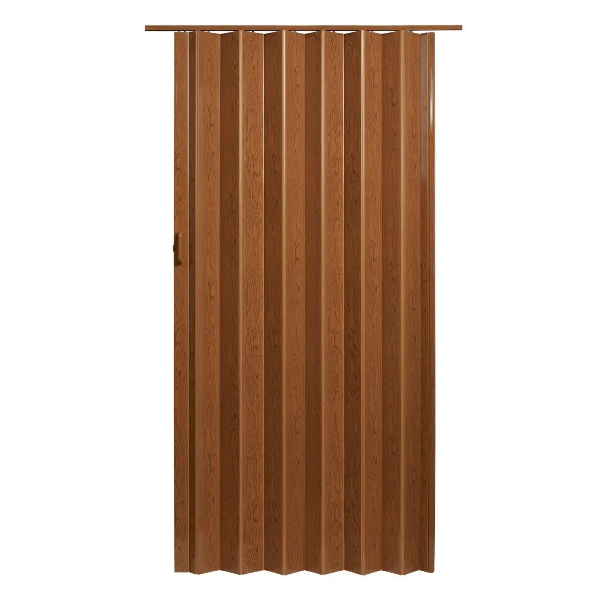 212 MAIN Spectrum OAKMT4880PCEC 48x80 in. Oakmont Removable Vinyl Panel Double Door - Energy-Saving, Scratch-Resistant, with Hinges, Pecan, Panel Doors