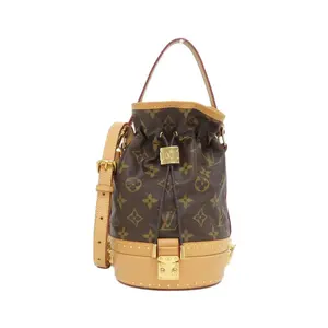 Pre-owned Louis Vuitton Canvas Shoulder Bags Monogram Petite Noe Trunk shoulder bag