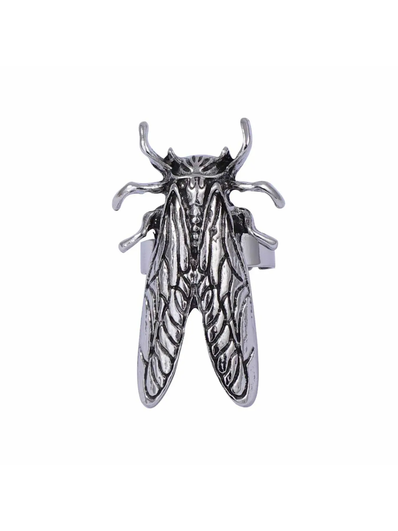 Trendy Vintage Creative Alloy Insect Adjustable Ring Animal Motif, Casual Daily Wear Women's Jewelry, Versatile Fashion Accessory, Open Adjustable Rings, Beautiful Rings