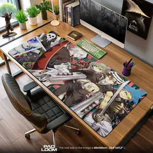 Soul Eater Main Cast Mouse Pad, Anime Gaming Desk Mat Accessories
