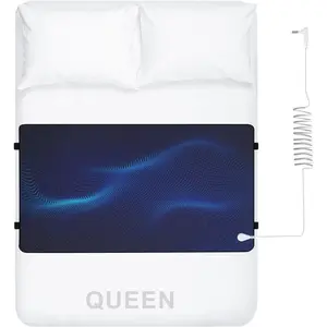 Grounding Mat for Bed, Queen Size Mattress Cover Sheets Pad Grounding Kit, Grounding Cord Included (Queen, 60 * 27")