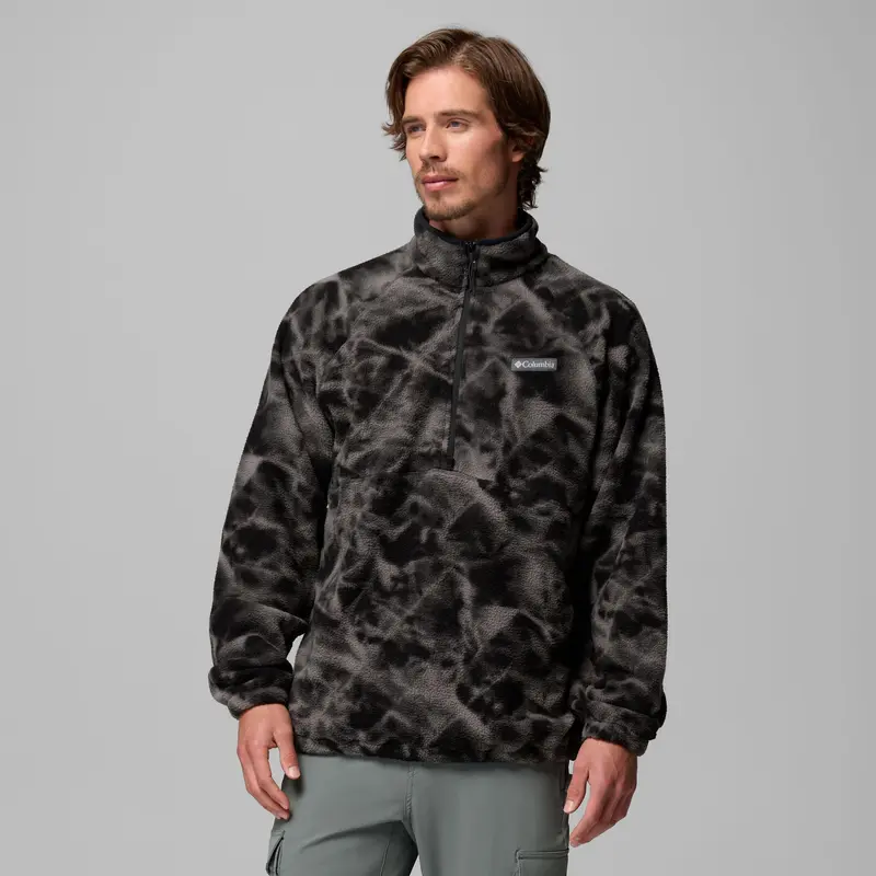 Men's Timber Crest MTR Fleece Printed Quarter Zip