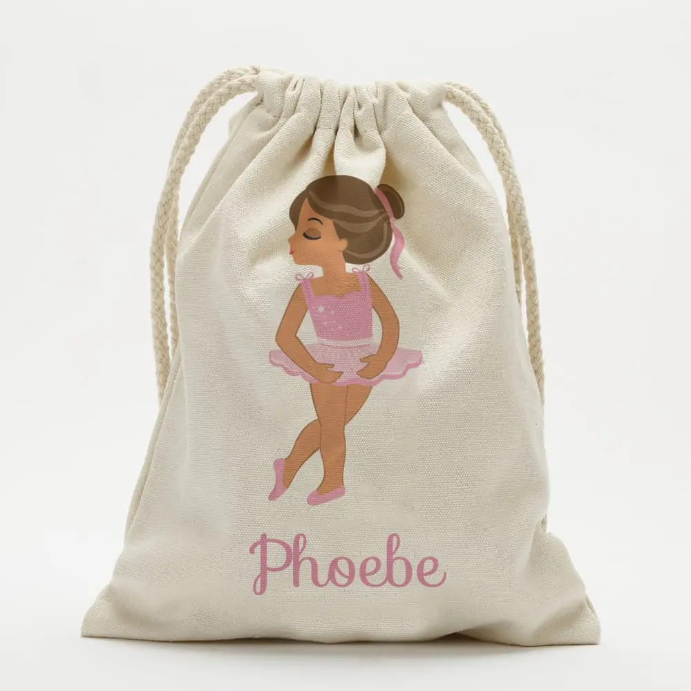 Exclusive Sale | Ballerina Personalized Drawstring Sack
