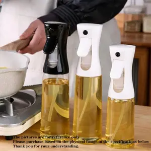 Press Oil Sprayer Bottle for Kitchen, Olive Oil Sprayer, Dustproof Controllable Oil Dispenser, Ideal for Air Fryers and Seasoning, Versatile Cooking Tool