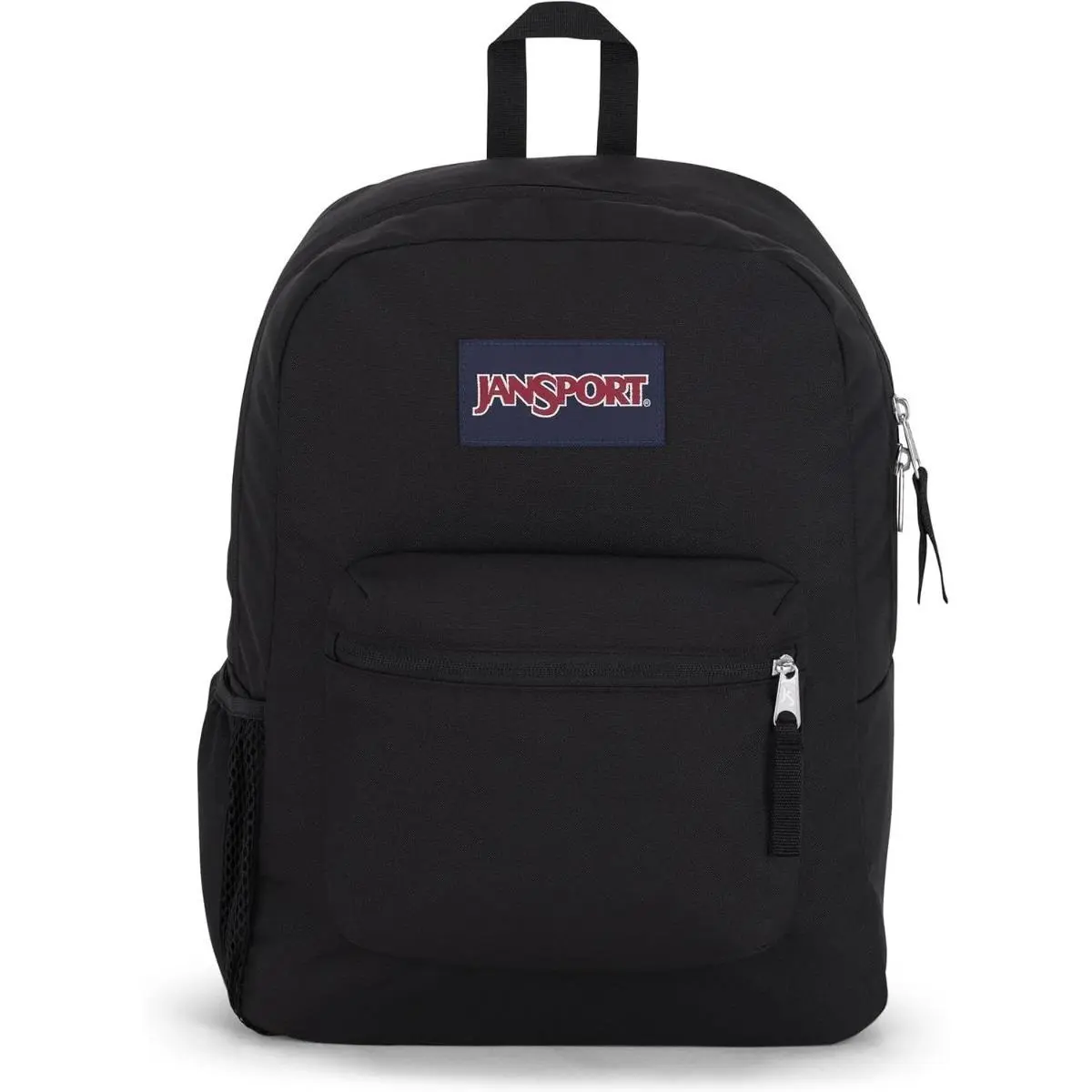 JanSport SuperBreak 1 Backpack - Durable, Lightweight School Bookbag, Office & Educational Supply with 1 Main Compartment, Front Utility Pocket with Built-in Organizer, Black