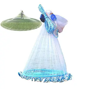 Seawater freshwater fishing nets, used for bait trap fishing nets, equipped with heavy-duty rust-free settlers