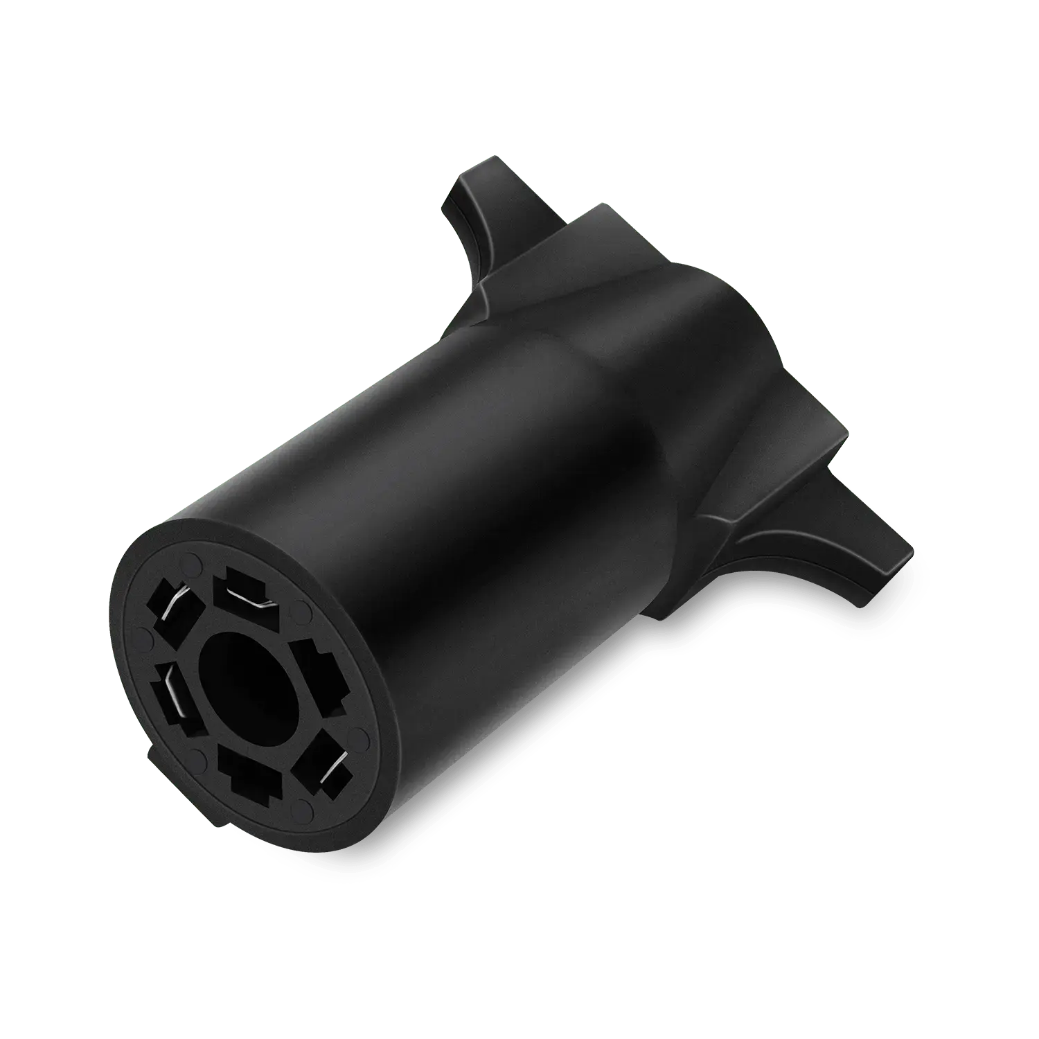 Nilight 7-Pin to 4-Pin Trailer Socket Adapter Plug - Compact, Waterproof, Nylon, Anti-Corrosive, Corrosion Resistance Socket Adapters for Automotive Trucks, Travel Trailers, Yachts