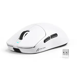 ATTACK SHARK X8SE Wireless Gaming Mouse,Adjustable 25K DPI PAW3311 Optical Sensor,Ergonomic 59g Lightweight,Triple Modes 2.4G/Wireless/USB-C Wired,500mAH Battery,5 Programmable Buttons for PC/Mac, Computer Peripherals